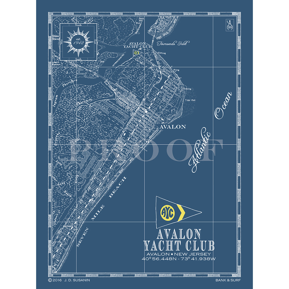 Nautical & Custom Framed Maps