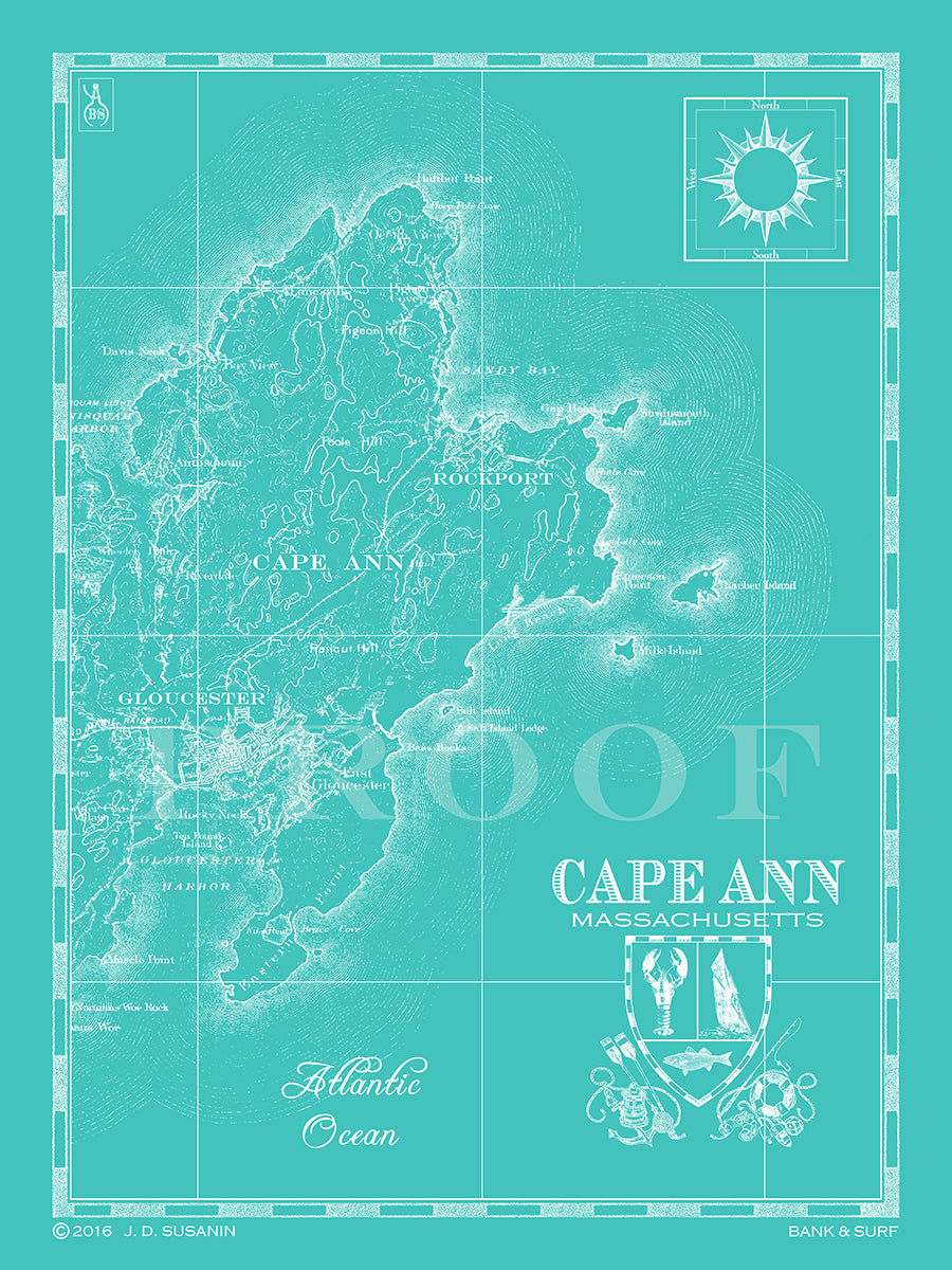 Nautical & Custom Framed Maps