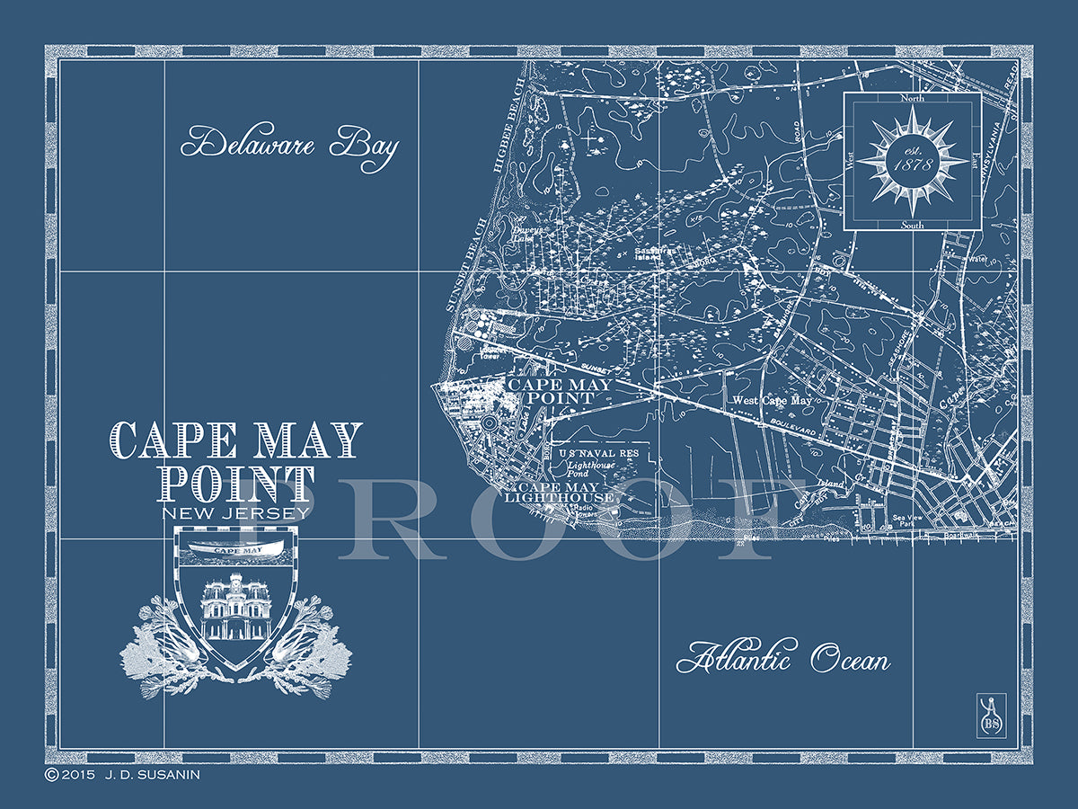 Nautical & Custom Framed Maps