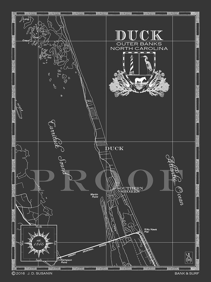 Nautical & Custom Framed Maps