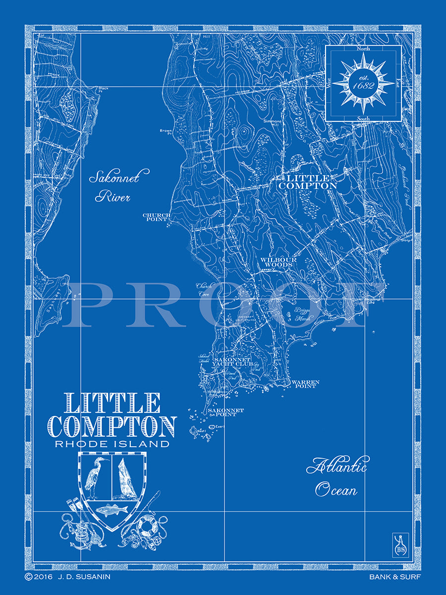 Nautical & Custom Framed Maps