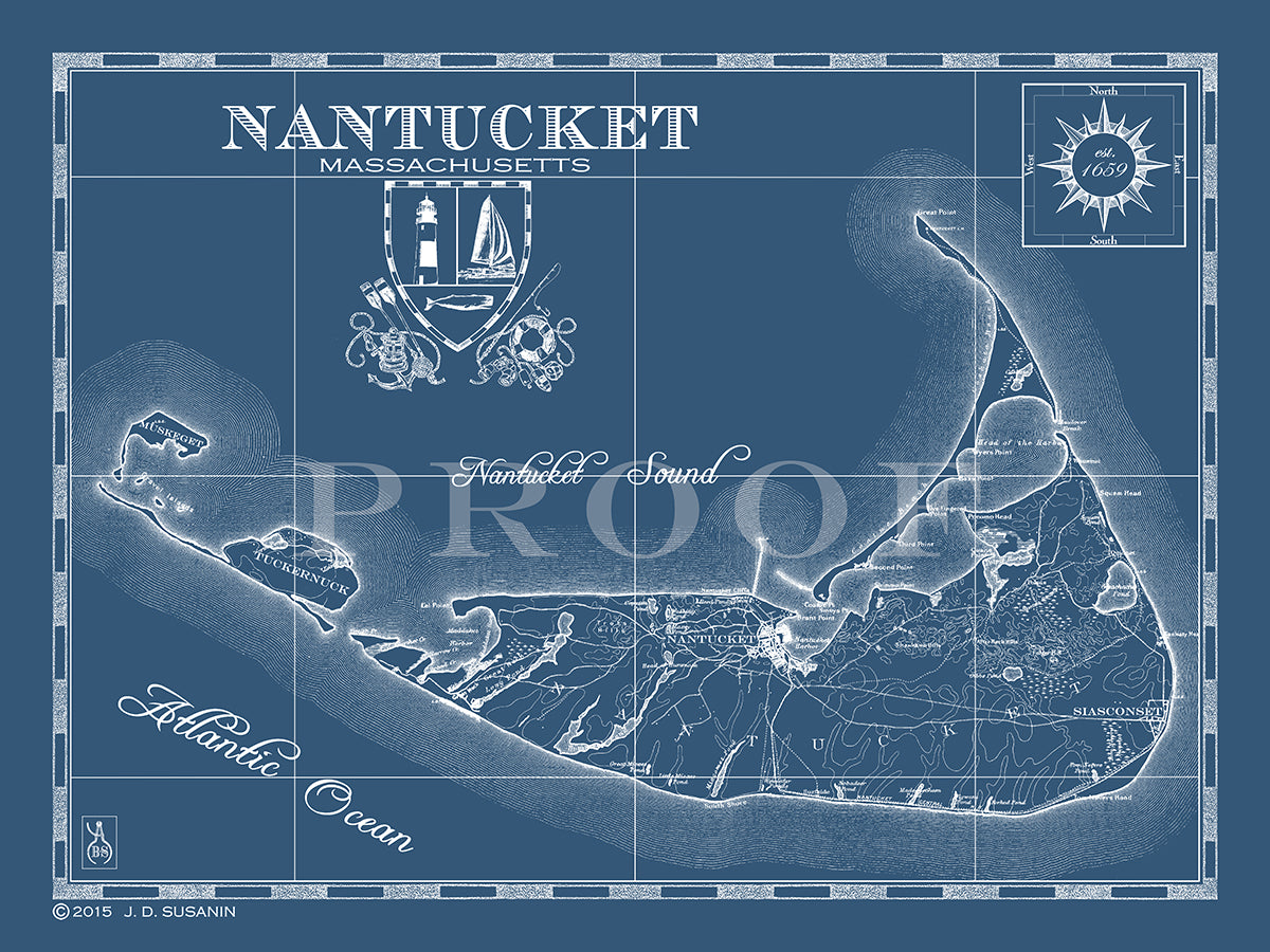 Nautical & Custom Framed Maps