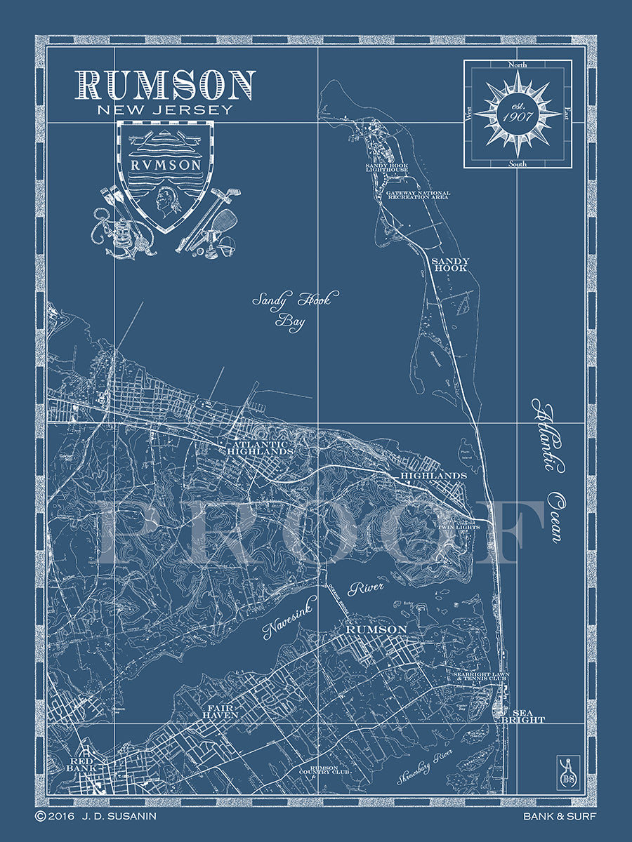 Nautical & Custom Framed Maps