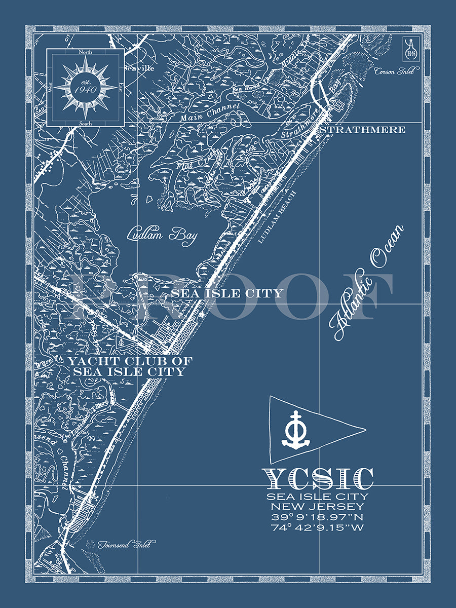 Nautical & Custom Framed Maps