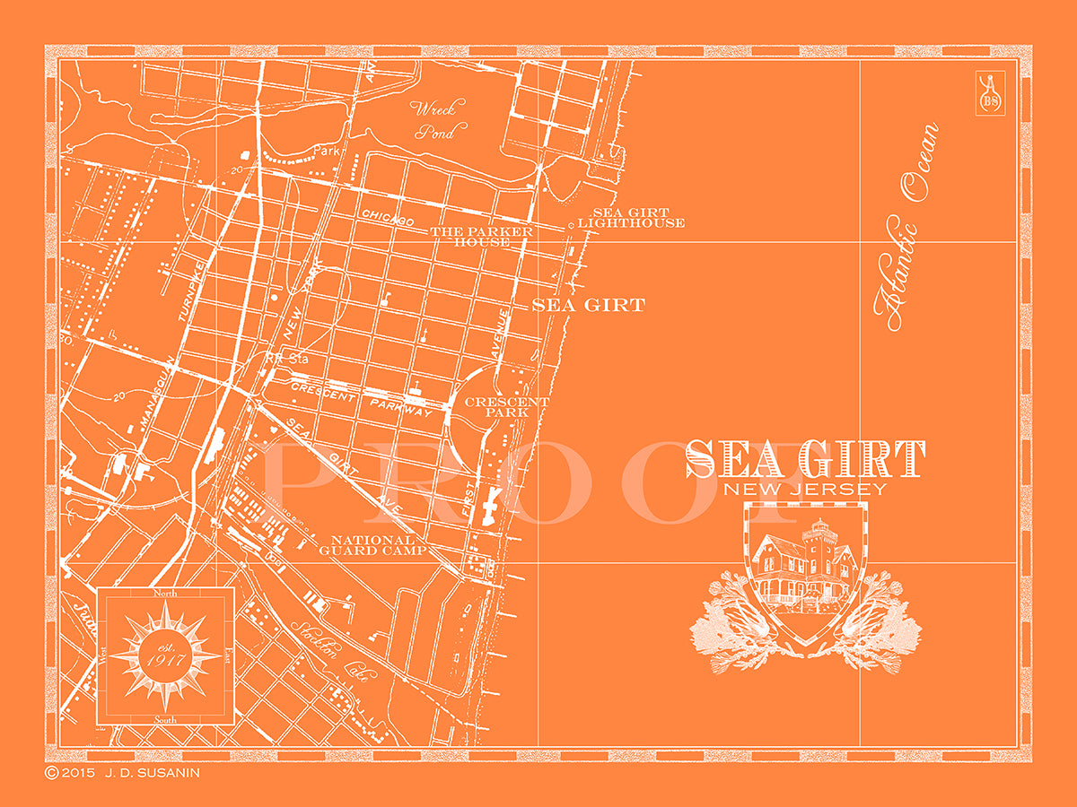 Nautical & Custom Framed Maps